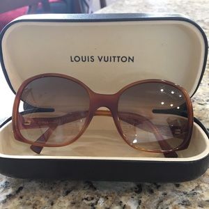 Authentic. Louis Vuitton Gina Sunglasses